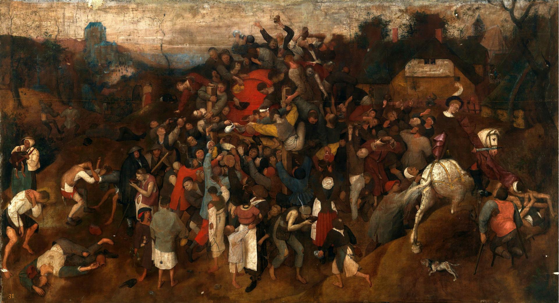 Bruegel il vino di san martino