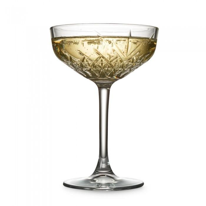 Coppa champagne vintage in cristallo