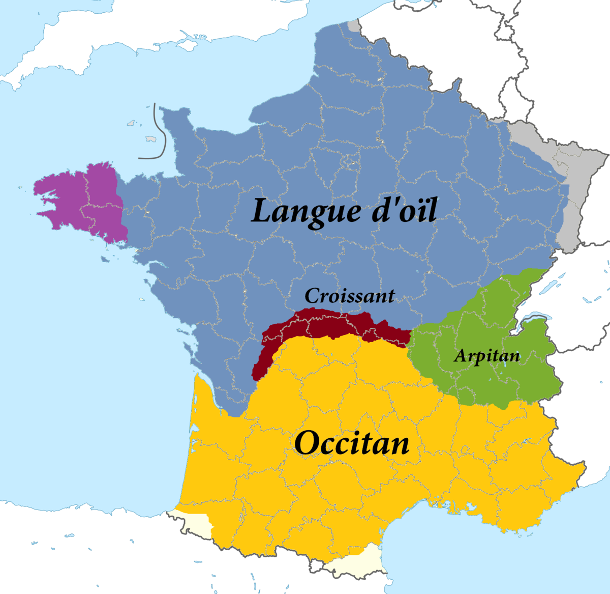Langues d oc et d oil