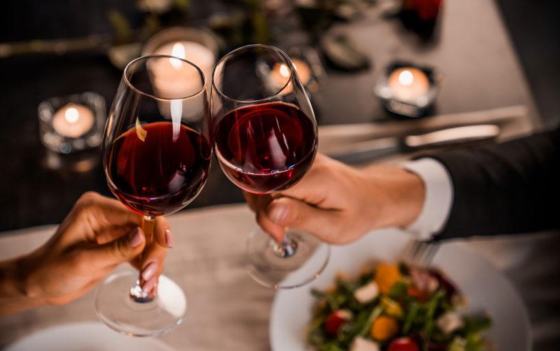 Vino rosso scegliere a tavola